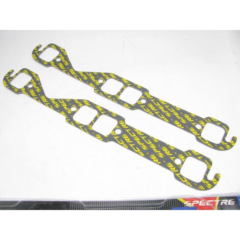 Spectre 533 Exhaust Header Gaskets - SBC Small Block Chevy V8 1.45''x1.55'' Ports