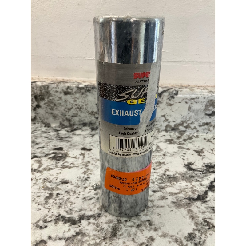 Superior 28-2151 Chrome Exhaust Tip 7'' Long, For 1-1/2''-1-3/4''  Exhaust Pipes