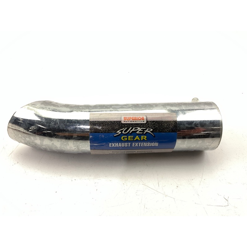 Superior 28-2531 Chrome 9'' Extension Exhaust Tip For Up To 2-1/8'' Exhaust