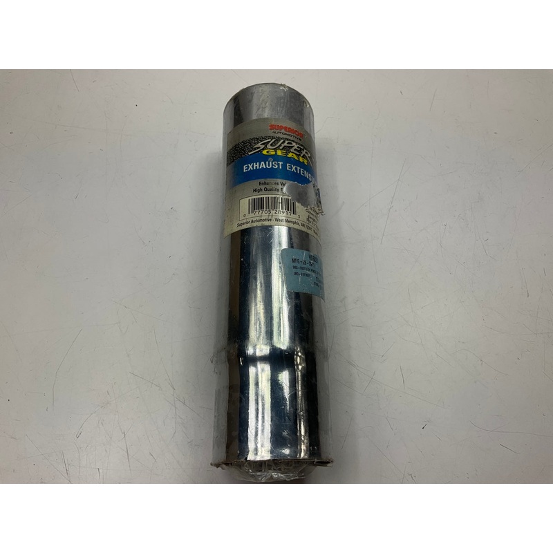 Superior 28-2911 Exhaust Tip Exhaust Extension 9'' Long, For 2-1/4'' (2.25'') Pipe