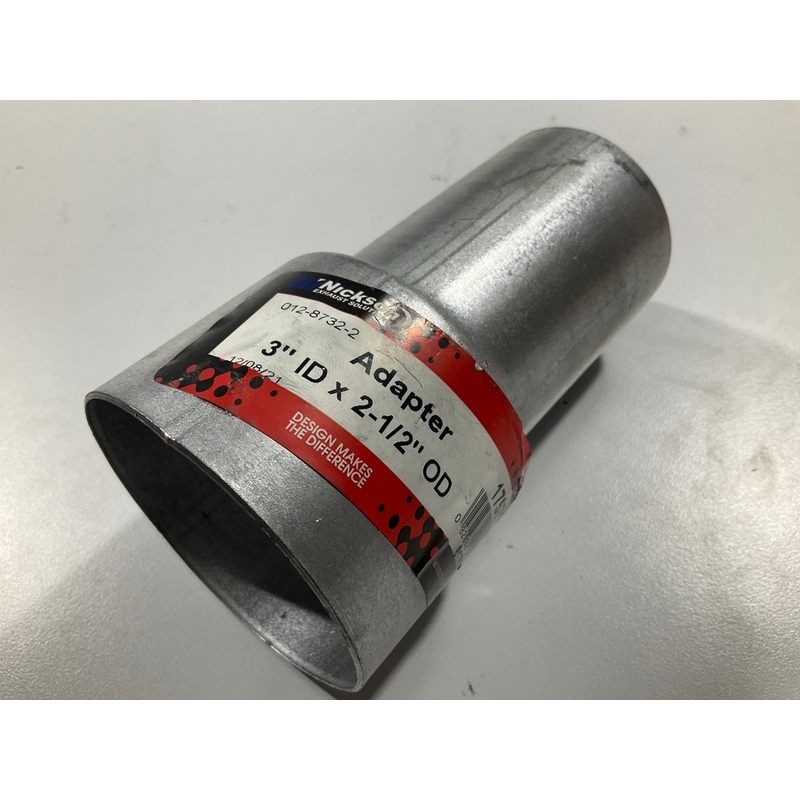 Nickson 17571 Exhaust Pipe Adapter - 3'' ID X 2-1/2'' OD