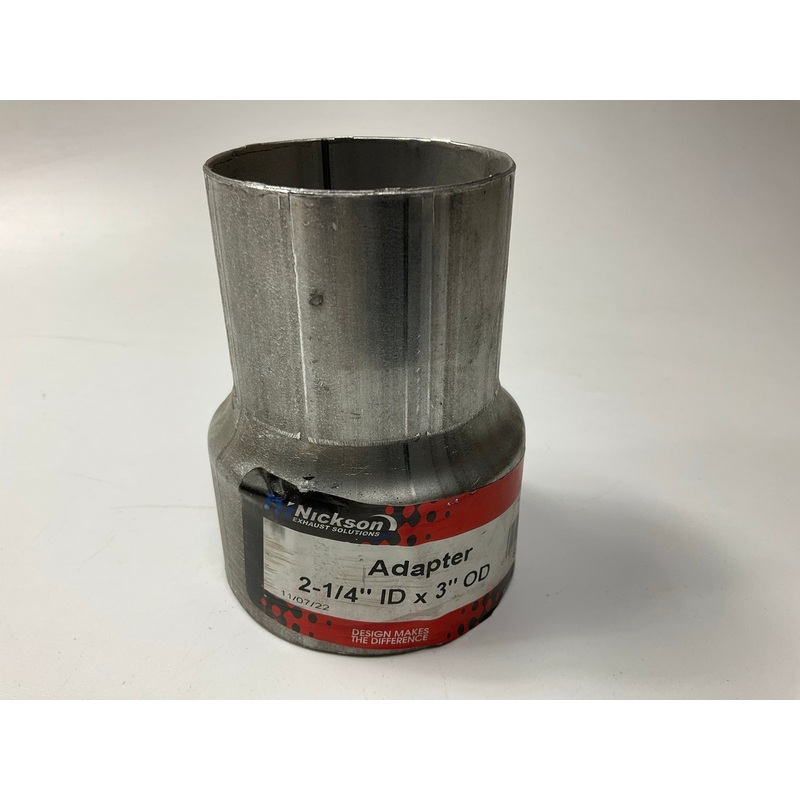 Nickson 17573 Exhaust Pipe Adapter 2-1/4'' ID X 3'' OD Connector