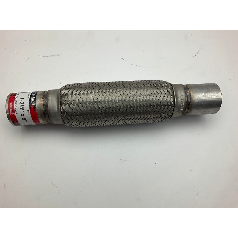 Nickson 17921 Exhaust Flex Connector 1-3/4'' Straight Connecting Adapter, 12'' L
