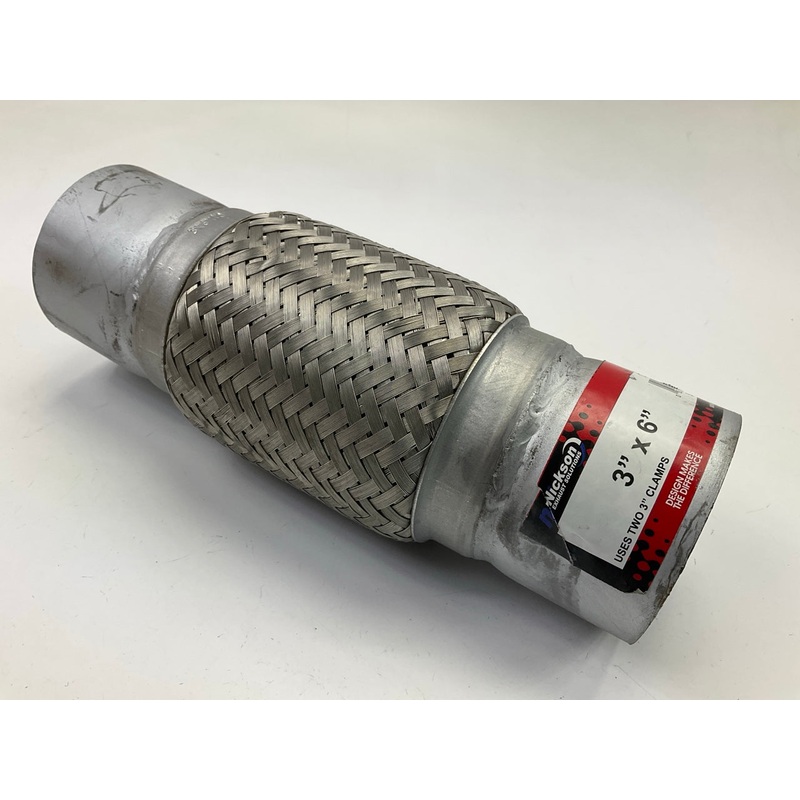 Nickson 17946 Flexible Exhaust Pipe Connector, 3'' ID 3'' OD X 10'' Length