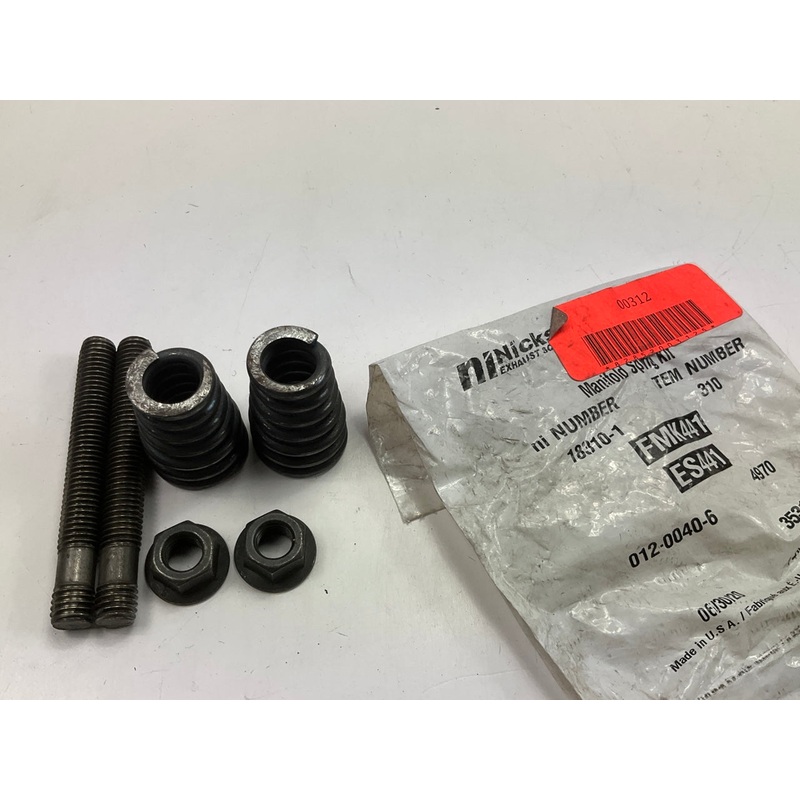 Nickson 18310 Exhaust Bolt And Spring Kit, FMK441, ES441