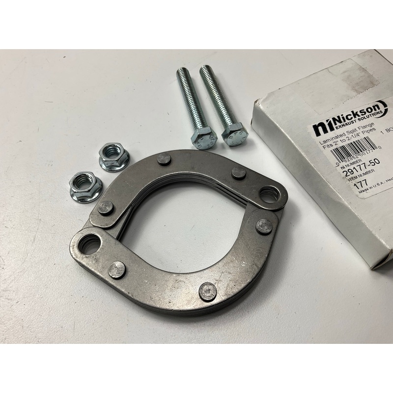 Nickson 29177 Laminated Split Exhaust Flange For 2'' To 2-1/4'' Pipes