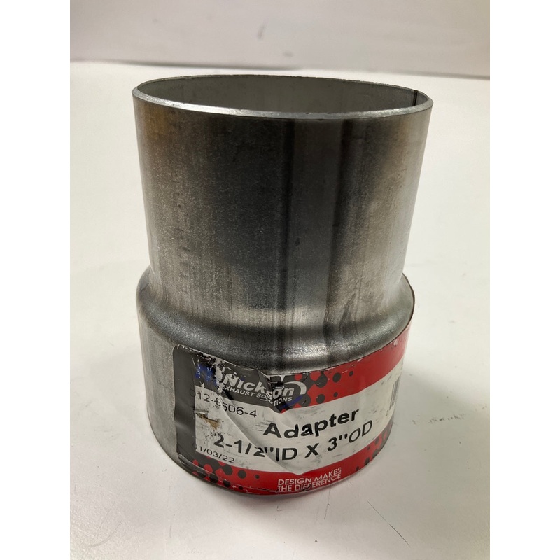 Nickson 97583 Exhaust Pipe Adapter - 2-1/2'' ID X 3'' OD