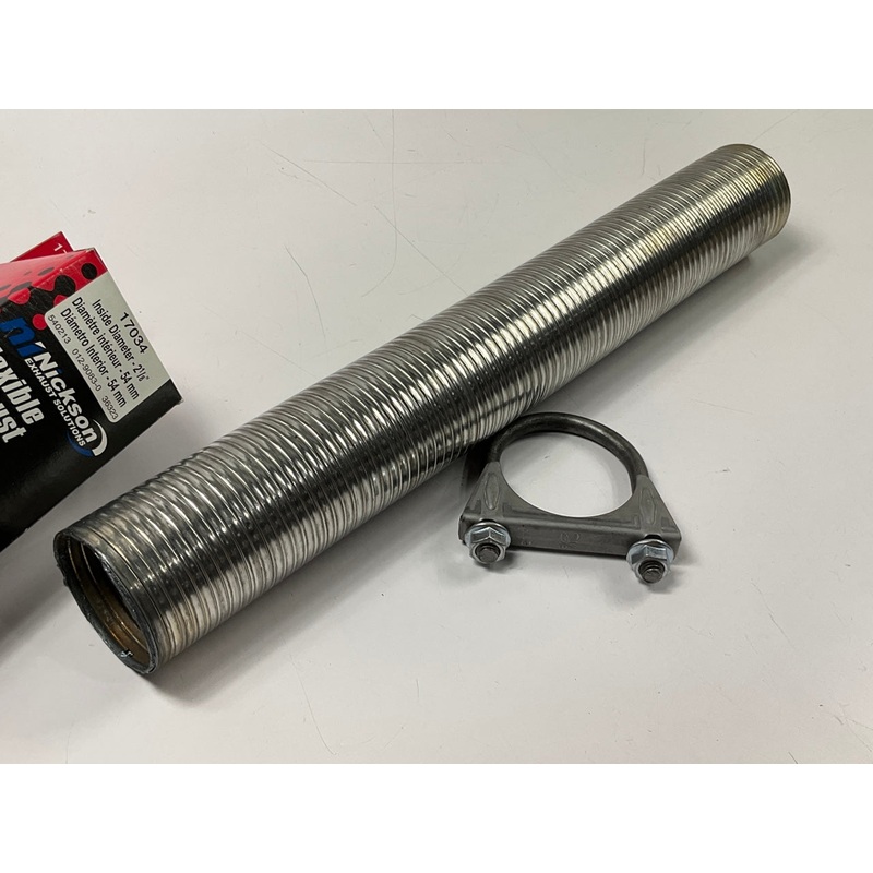 Nickson 17034 Flexible Exhaust Flex Repair Kit - 2-1/8'', 18'' Long