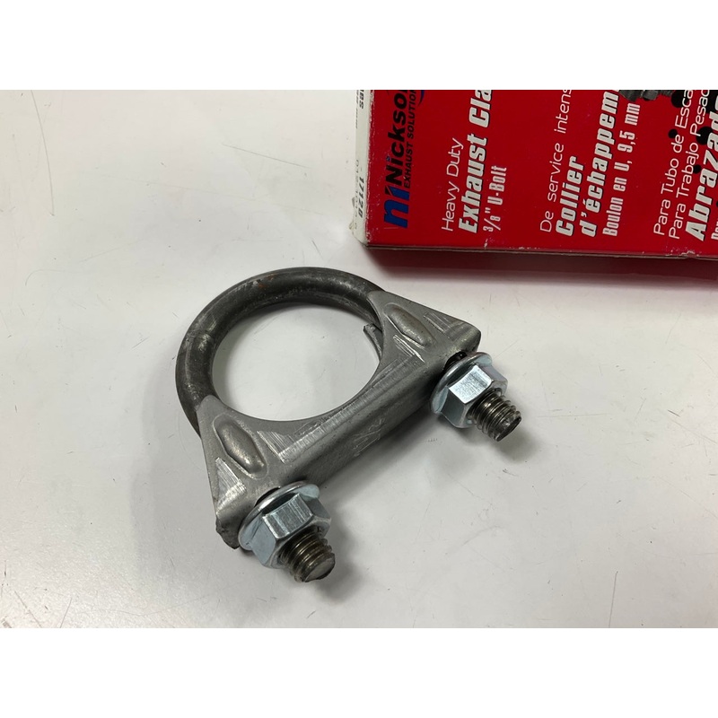 Nickson 17120 Heavy Duty Exhaust Clamp 1-1/2'', With 3/8'' U-Bolts