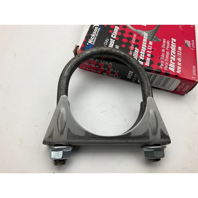 Nickson 17126 Heavy Duty Exhaust Clamp 2-1/4'', 3/8'' U-Bolt