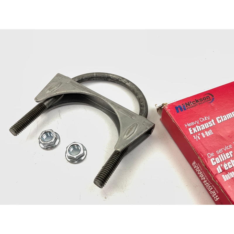 Nickson 17129 Heavy Duty Exhaust Clamp 3'' With 3/8'' U-Bolt