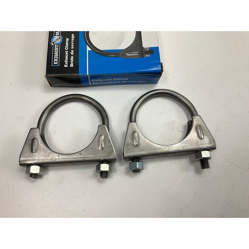 (2) Walker 35407 1-7/8'' Exhaust Clamps