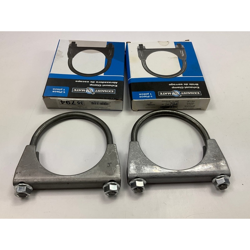(2) Walker 35794 Exhaust Clamps - 3''