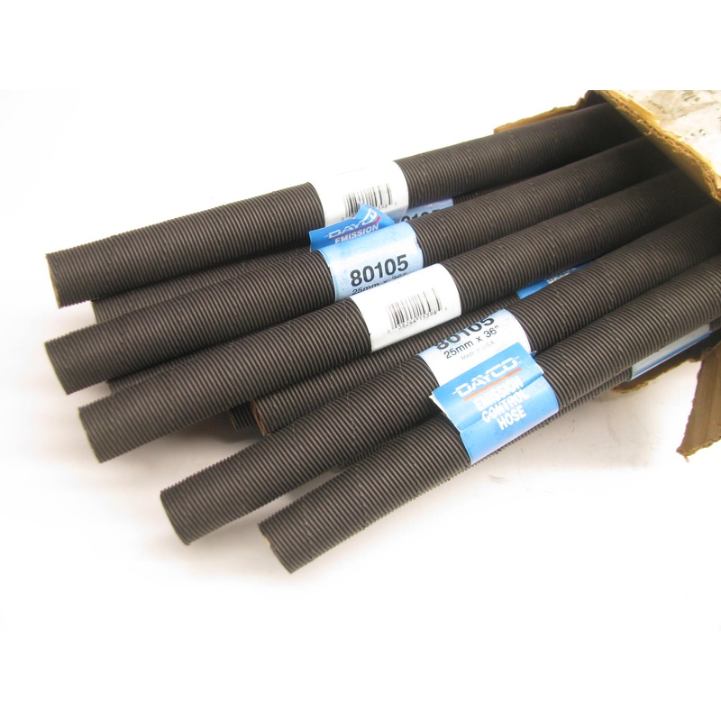 (20) Dayco 80105 Carburetor Emission Control Duct Hose Tubes - 25mm X 36''