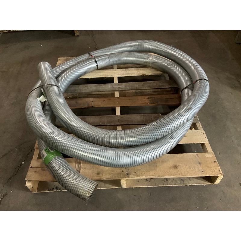 25 FEET Walker 40022 Stainless Universal 3-1/2'' (3.5'') HD Exhaust Flex Pipe Tube