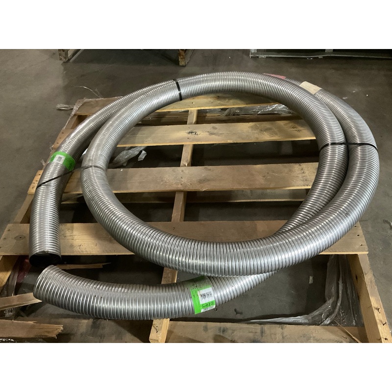 25 FEET - Walker Heavy Duty 40022 Stainless Universal 4'' Exhaust Flex Pipe Tube