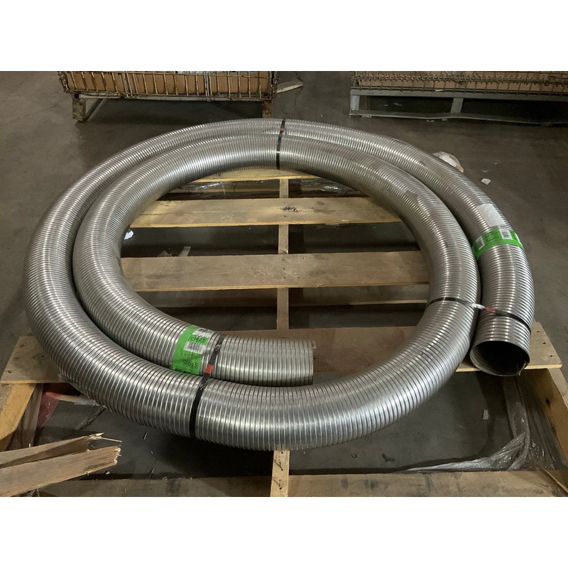 25 FEET - Walker Heavy Duty 40023 Stainless Universal 5'' Exhaust Flex Pipe Tube