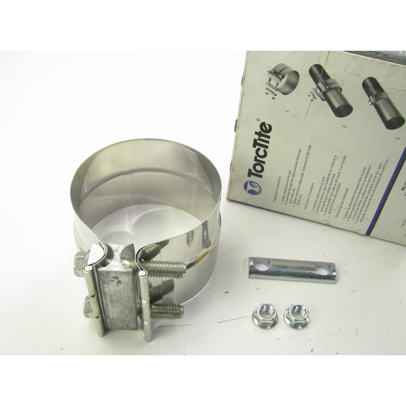 304 Stainless Steel 4'' Clamp  Torctite 90366A-10 Exhaust Clamp