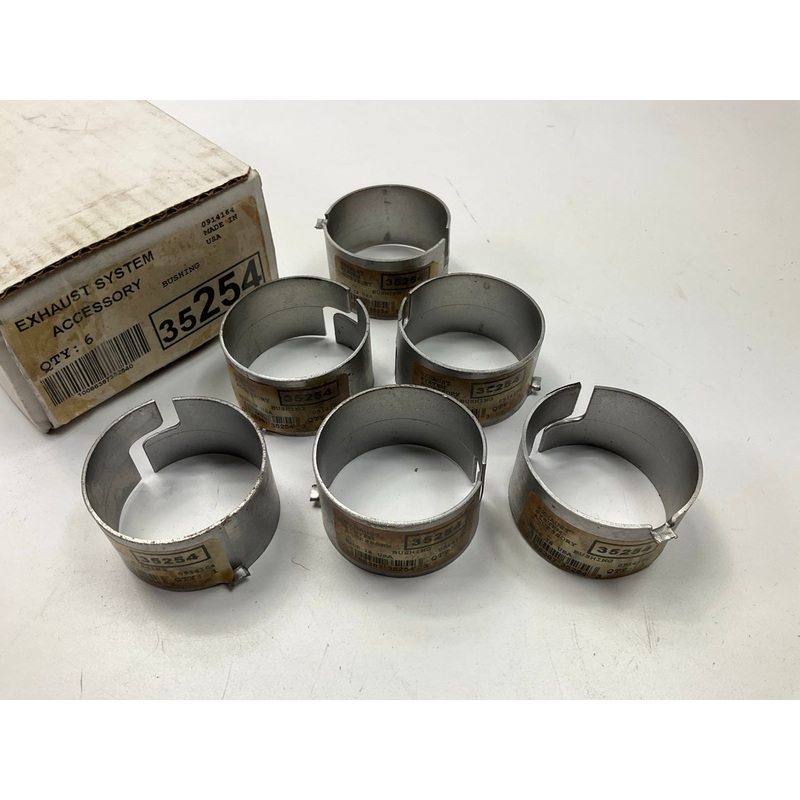 (6) Walker 35254 Exhaust Bushing Reducler Sleeves - 2-1/8'' To 2''