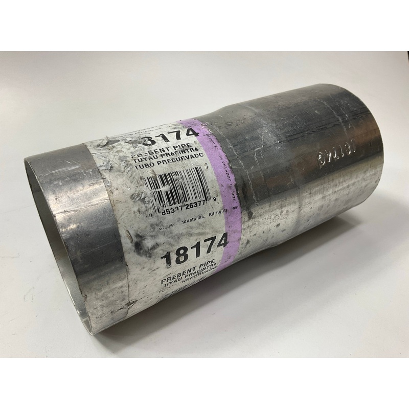 Ap Exhaust 18174 Prebent Center Exhaust Pipe 3''x6-1/2''