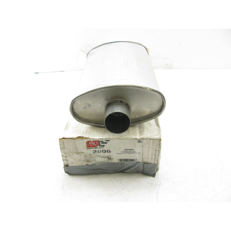 Ap Exhaust 2006 Muffler For 1993-1995 Wrangler 2.5L-L4, 4.0L-L6