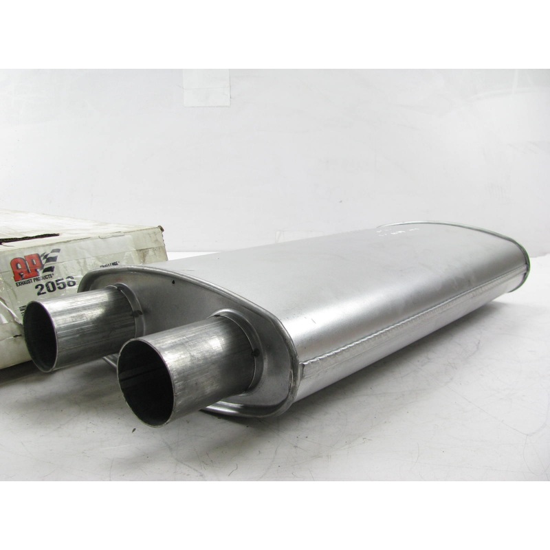 Ap Exhaust 2058 Muffler 3'' Inlet 2-1/4'' Outlet - 10.5'' X 22''