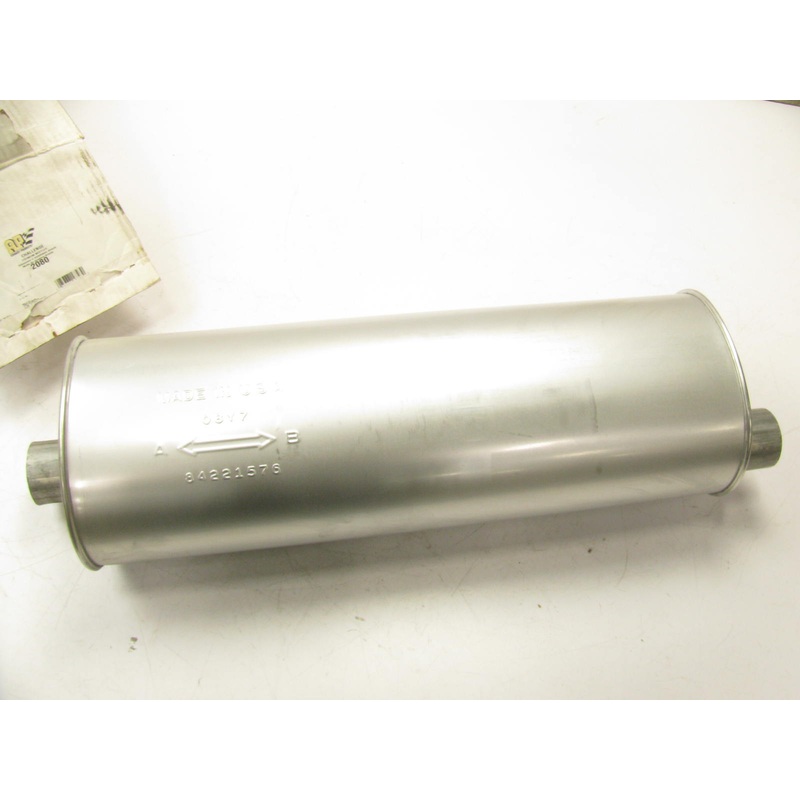 Ap Exhaust 2080 Muffler For 1994-1997 Dodge B150/350 B1500/3500 3.9L 5.2L 5.9L