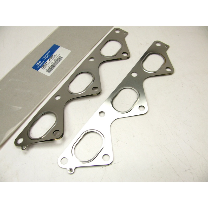 (2) NEW - OEM 28521-35500 Exhaust Manifold Gasket For 2001 Hyundai XG300 3.0L-V6