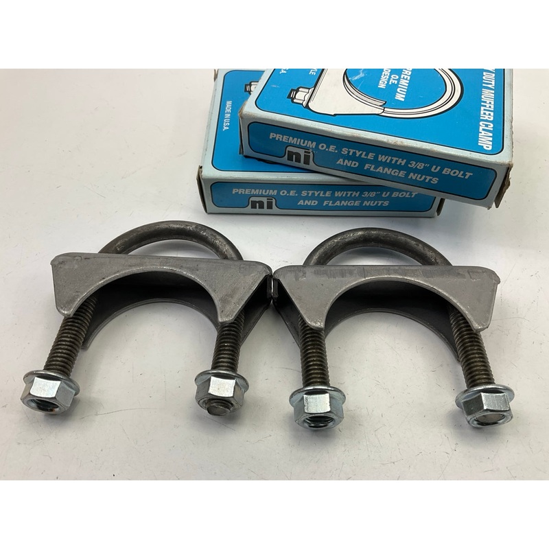 (2) Nickson 511174 Exhaust Clamps,  1-3/4''