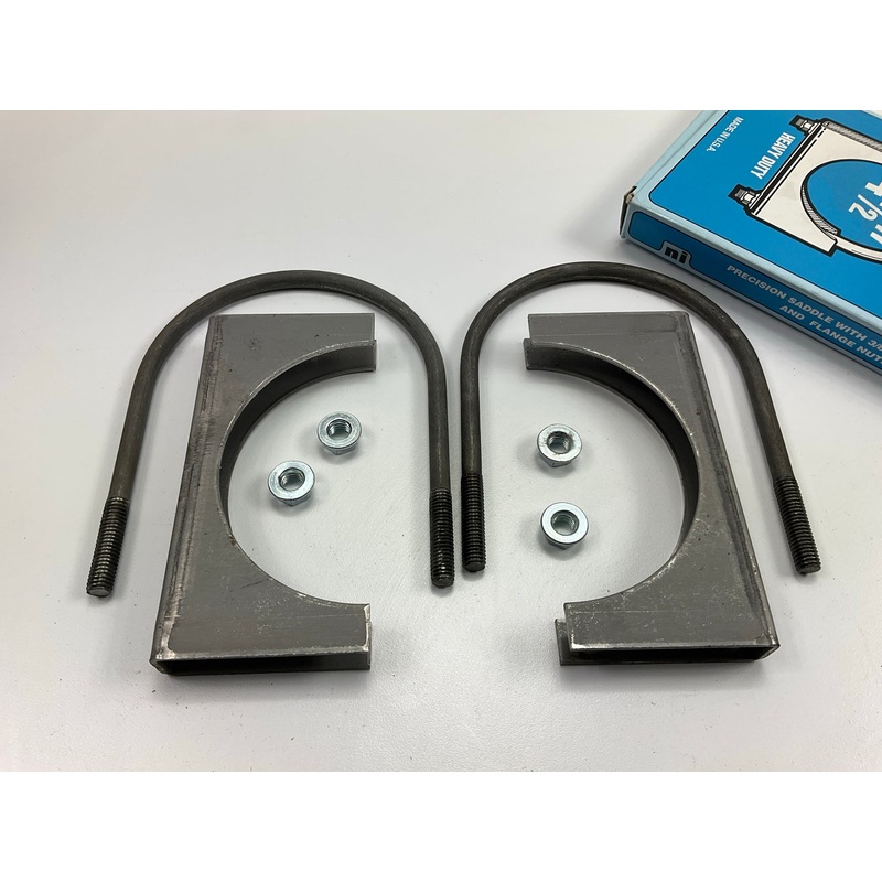 (2) Nickson 67 Heavy Duty Exhaust Clamp, 4-1/2''