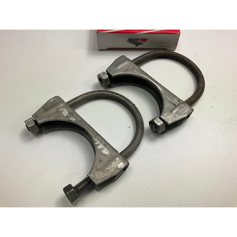 (2) Roadpro 2214 Exhaust Clamps - 2-1/4''  (2.25'')