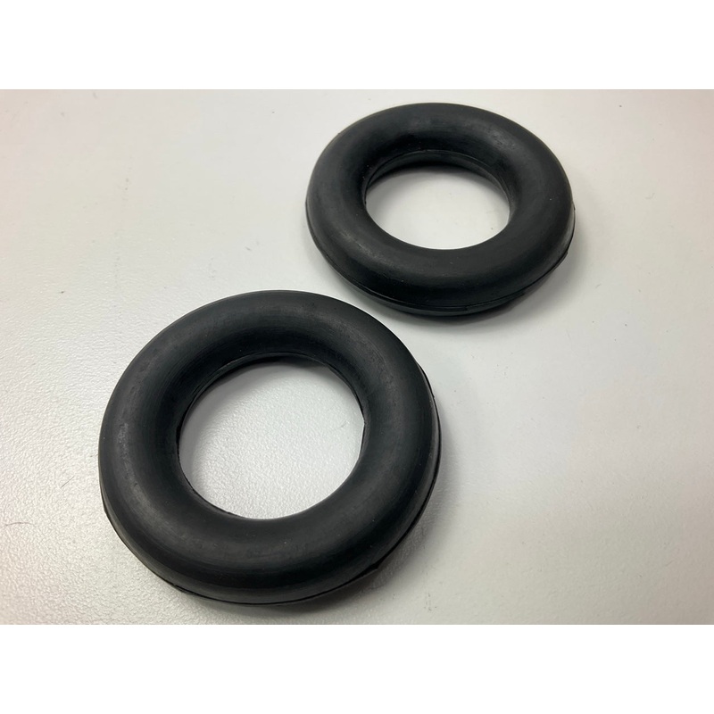 (2) UNBOXED 35391 1-1/4'' O-Ring Exhaust Rubber Insulator Grommet Hanger Bushing