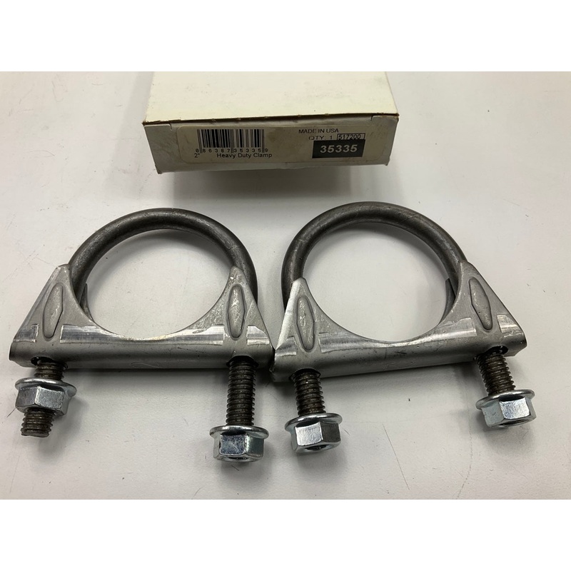(2) Walker 35335 2'' Heavy Duty Exhaust Clamps