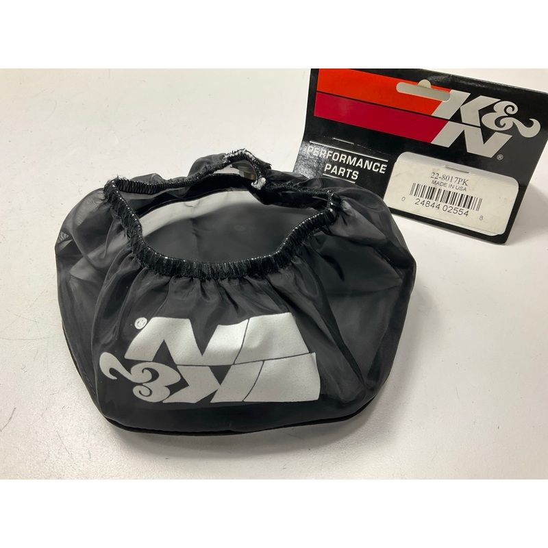 K&N 22-8017PK PreCharger Air Filter Wrap For 6''x2'' Round Straight Air Filter
