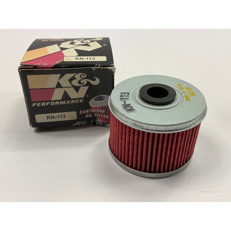 K&N KN-113 Motorcycle Oil Filter - Replaces Honda # 15412HM5A10