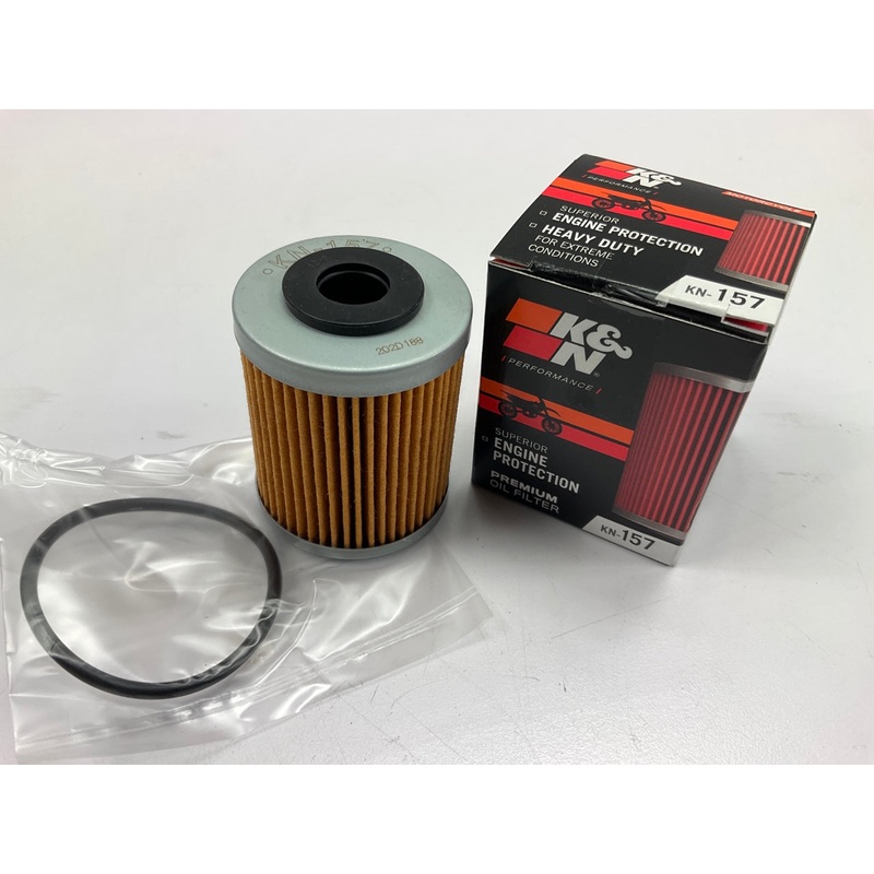 K&N KN157 Short Oil Filter For 2007-2011 Polaris Outlaw 450, 525   2520755