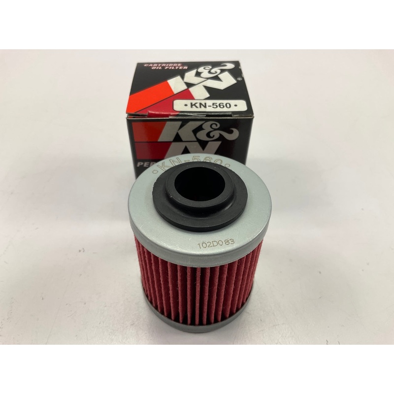 K&N KN560 Performance Engine Oil Filter For 2008-2011 Can-Am DS450  420256455