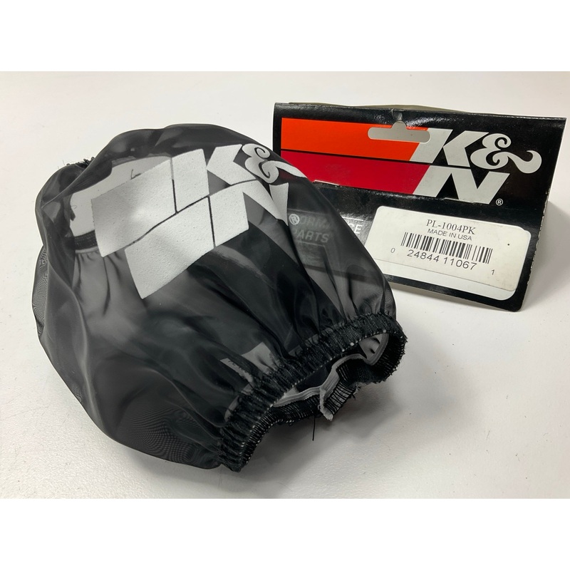 K&N PL1004PK BLACK Pre Filter Air Cleaner Wrap Dust Cover Sock For PL1004 Filter