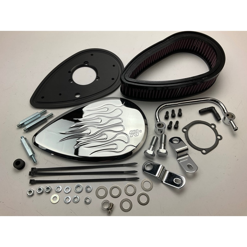 K&N RK3922 Air Cleaner & Filter 1992-1997 Harley Davidson Dyna, Electra, Bad Boy