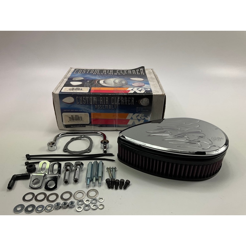 K&N RK3924 Air Intake System For 1991-2002 Harley Davidson XL1200 Sportster