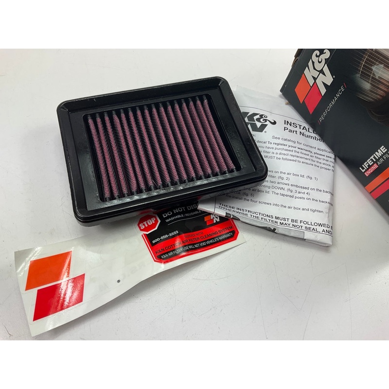 K&N YA-5008 High Flow Air Filter For 2009-2016 Yamaha TMAX