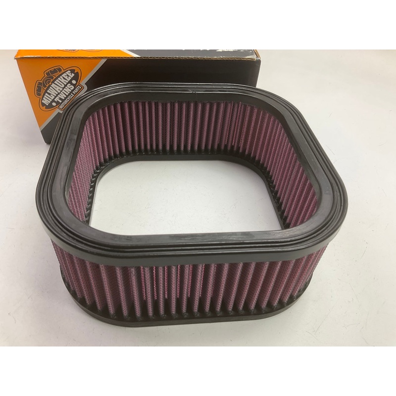 Milwaukee Twins 880-631 High Flow Performance Air Filter 29437-01 Harley V-ROD