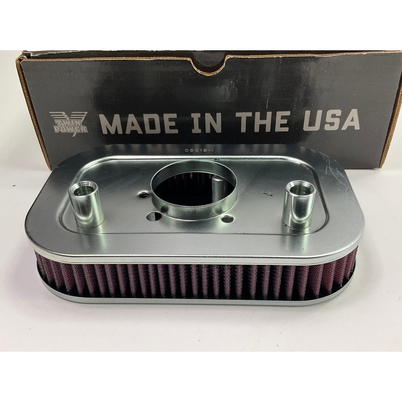 Twin Power 880-533 High Flow Air Filter For 2004-12 Harley Davidson Sportser XL