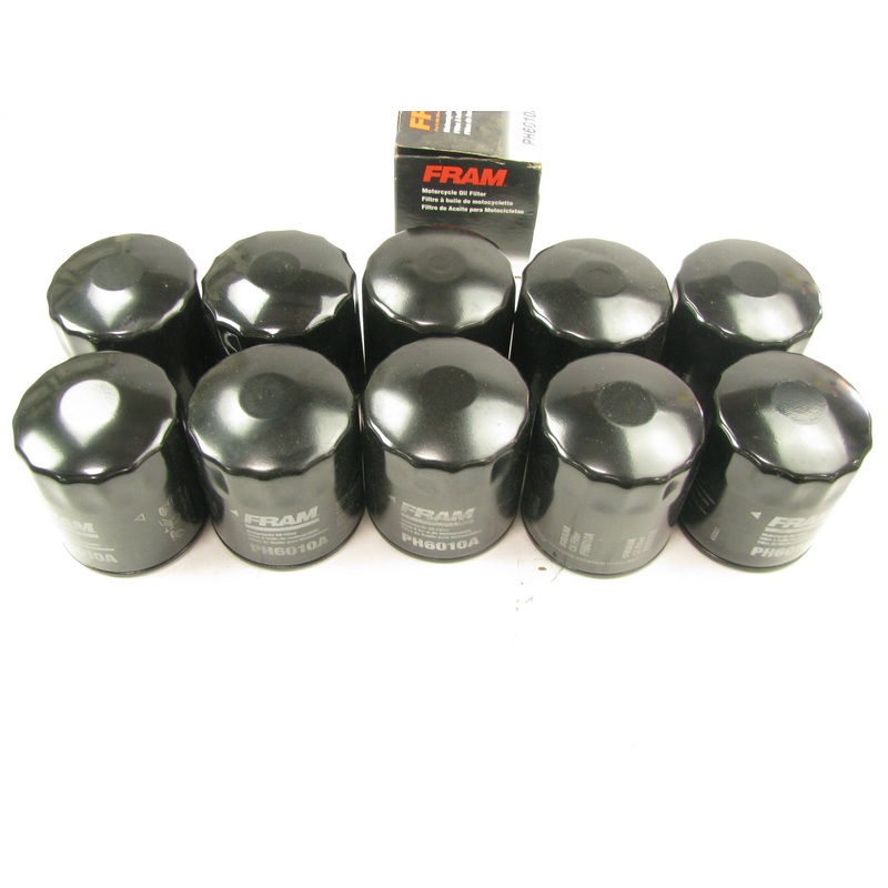 (10) Fram PH6010A Motorcycle Oil Filters