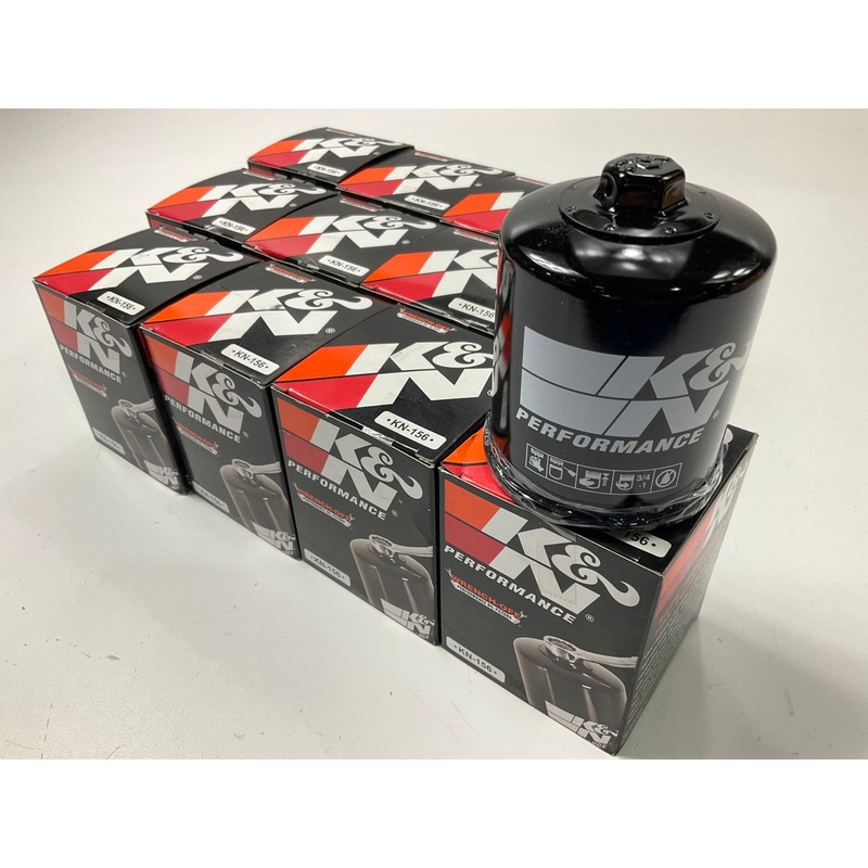 (10) K&N KN156 Dirt Bike Oil Filters For KTM 58338045000, 58338045100