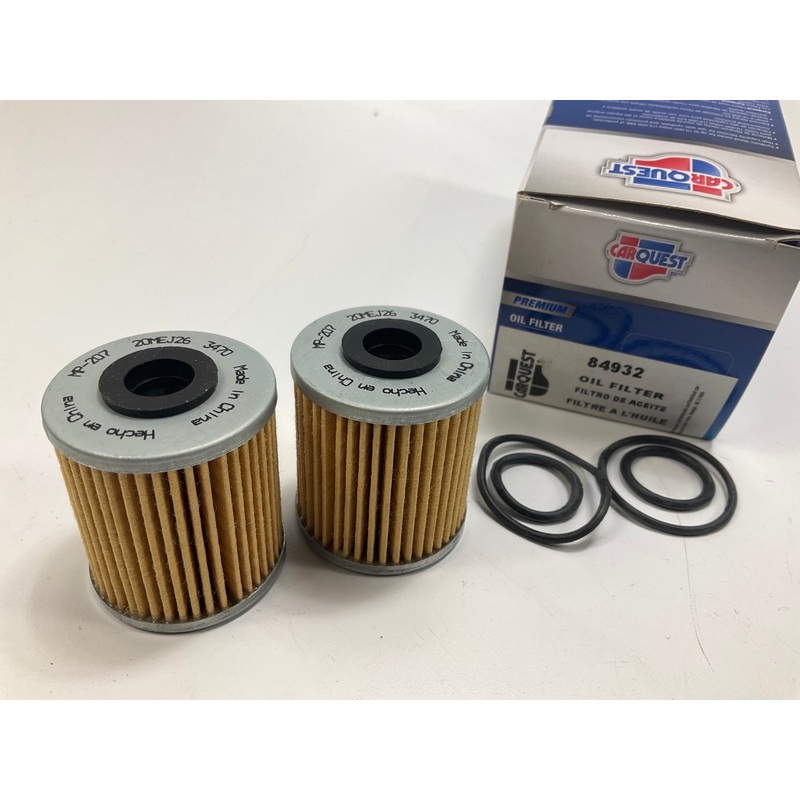 (2) Carquest 84932 Motorcycle Oil Filter