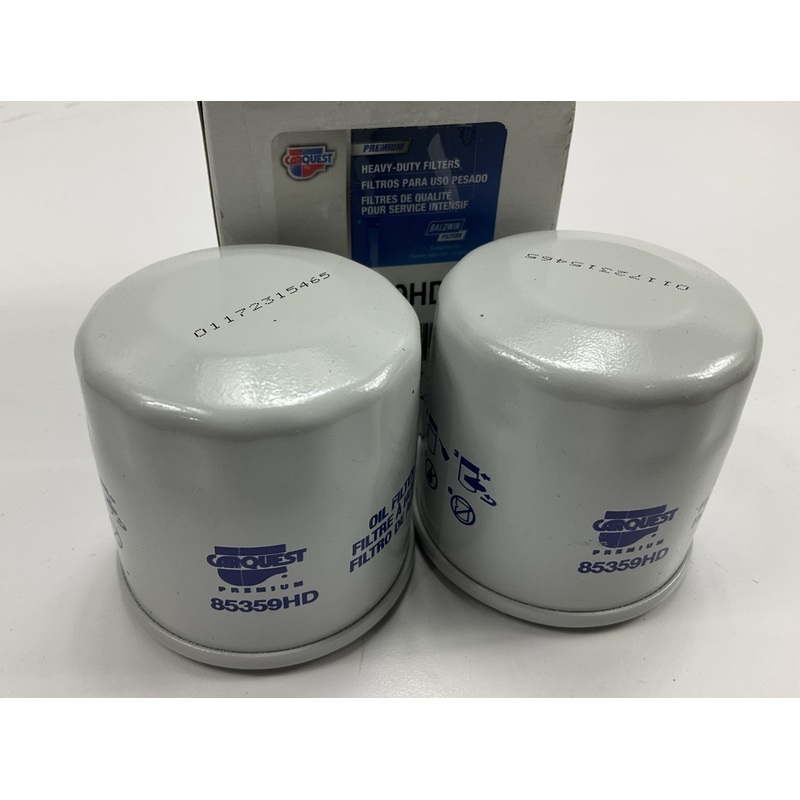 (2) Carquest 85359HD Oil Filter - Replaces 51359, B7419, 1651003G00, 1651006B00