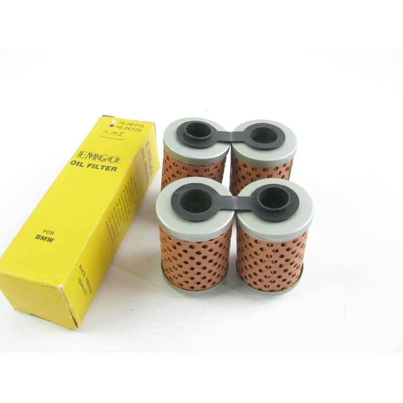 (2) Emgo 10-26720 Motorcycle Engine Oil Filters