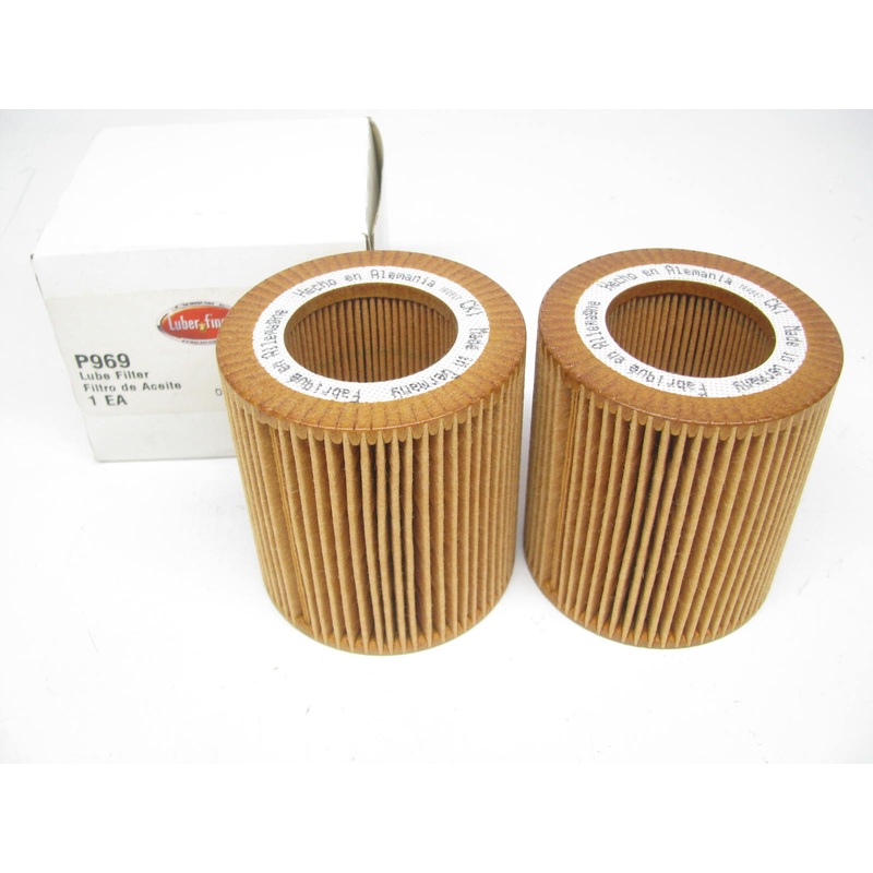 (2) Luberfiner P969 Motorcycle Oil Filter Replaces 61857327 PF461G CH10075