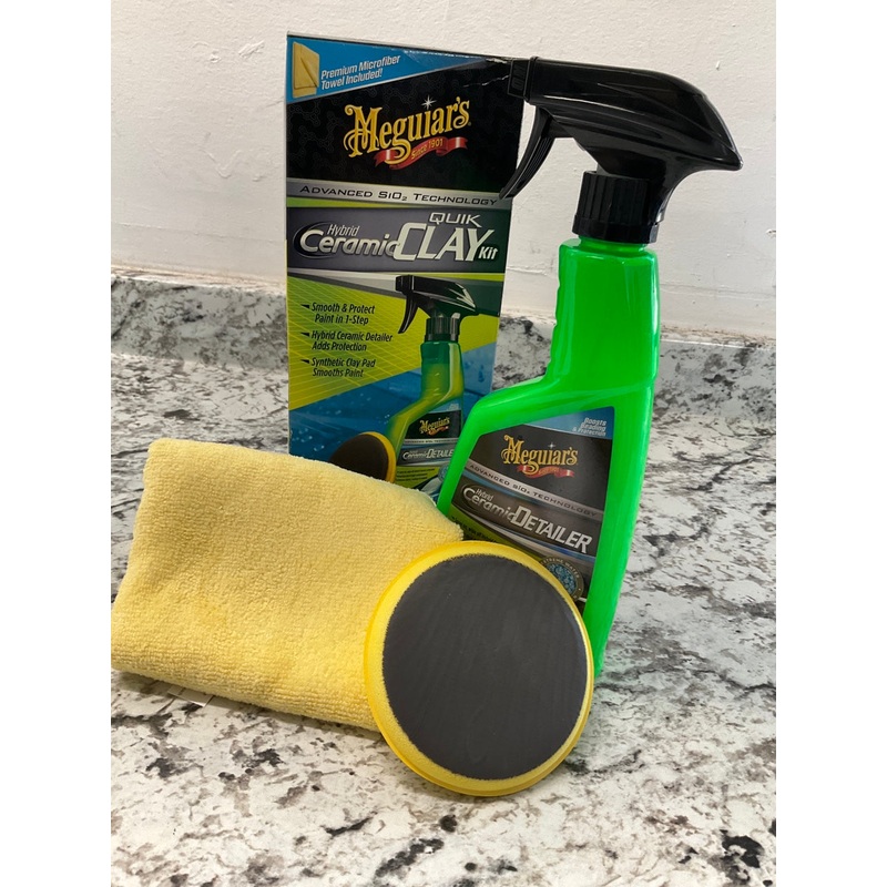 Meguiars G200200 Hybrid Ceramic Quik Kit (3-Piece) Detailing Kit